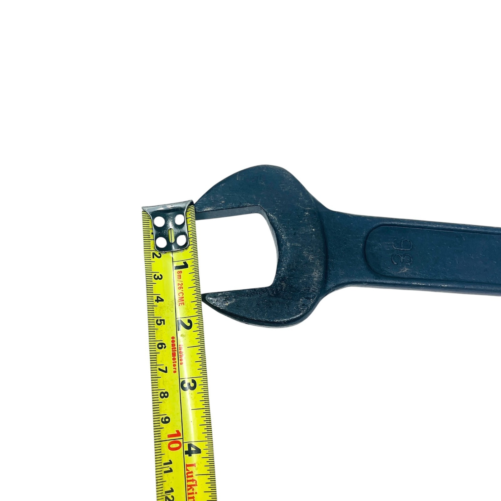 36mm Heavy Duty Single Open End Wrench Black Oxide Industrial Service Tool