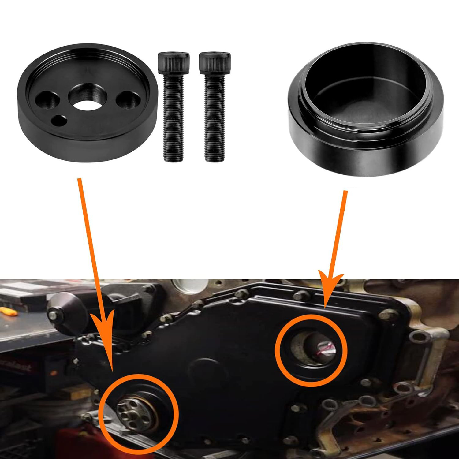 5046 Crankshaft Wear Sleeve & 1338 Front Cover Crankshaft Seal Install Tool Kit