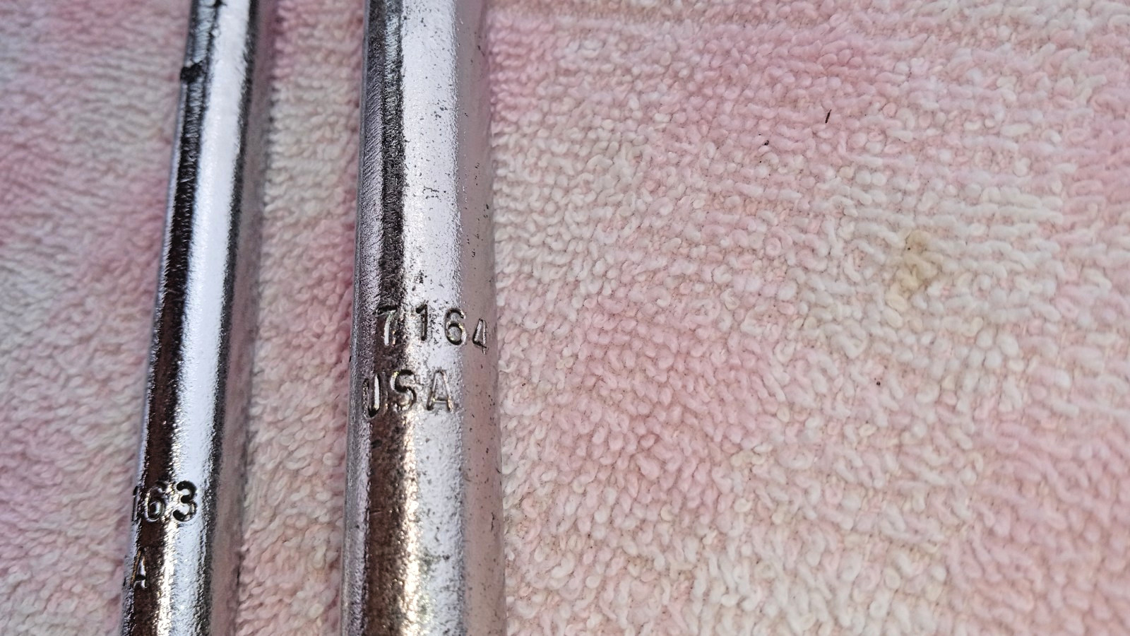 OTC USA LADY FOOT ROLLING HEAD PRY BARS 10″15″ WELL USED CLEAN seal shop bearing