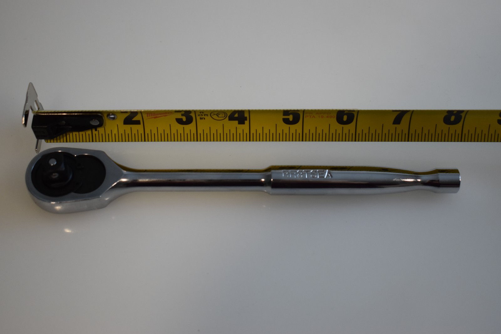 Matco Silver Eagle Tools BR8TSEA 7.5″ Length Quick Release Ratchet 3/8″ Drive