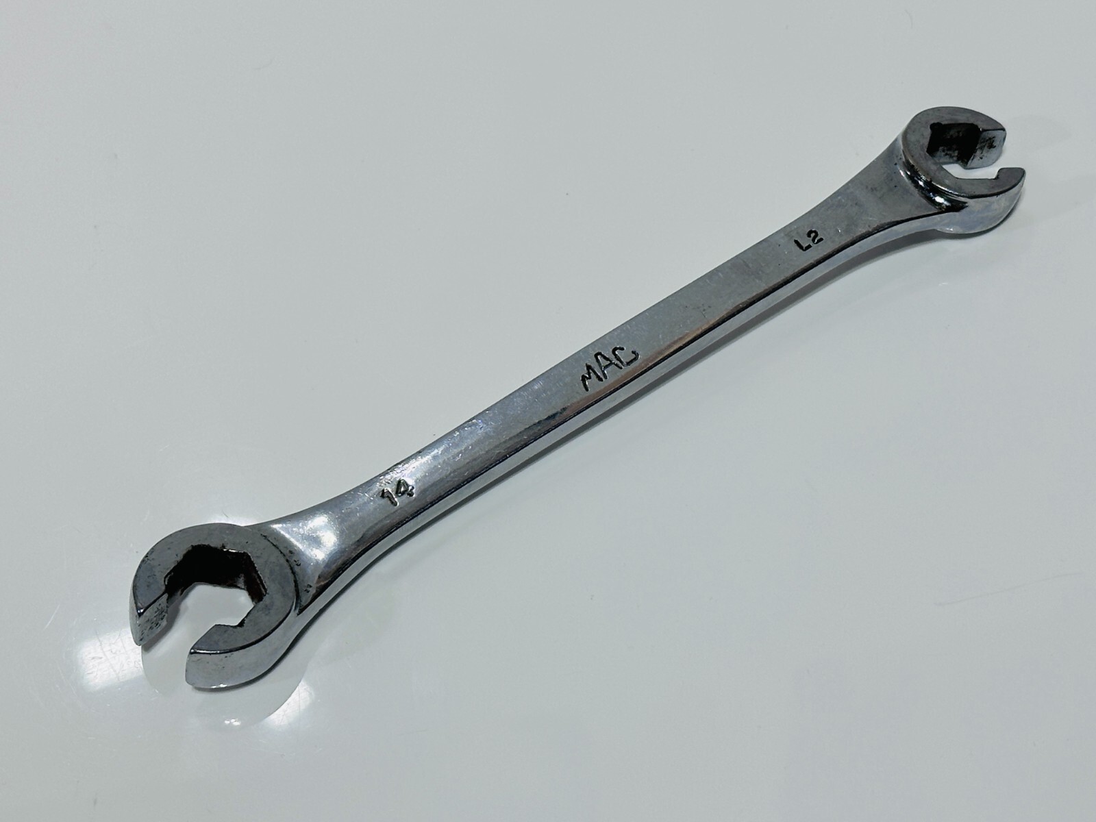MAC Tools USA OHBM1314 Metric 13mm x 14mm Double Flare Nut Line Wrench – 6 Point