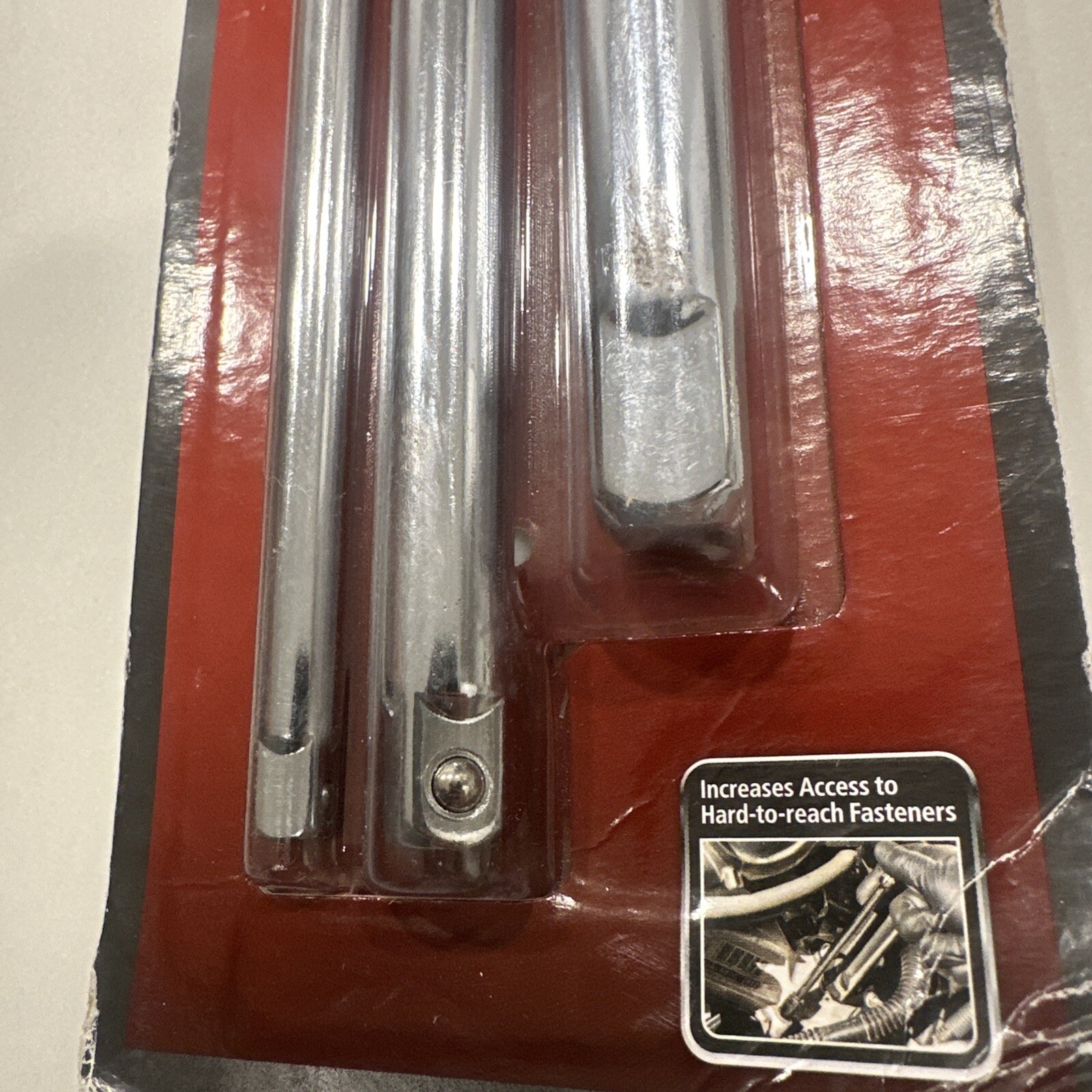 Husky 3-Piece Socket Extension Set 1/4” 3/8” 1/2” Drive 1006229519 – New