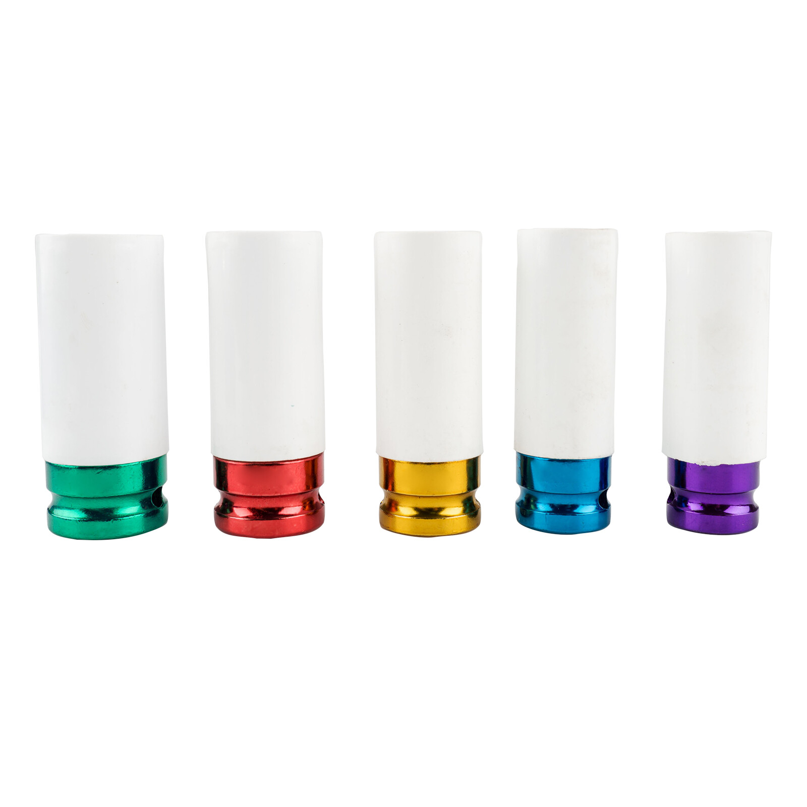Lug Nut Socket Impact Socket Set Thin Wall Socket Wheel Protector Set 1/2″ 5pcs
