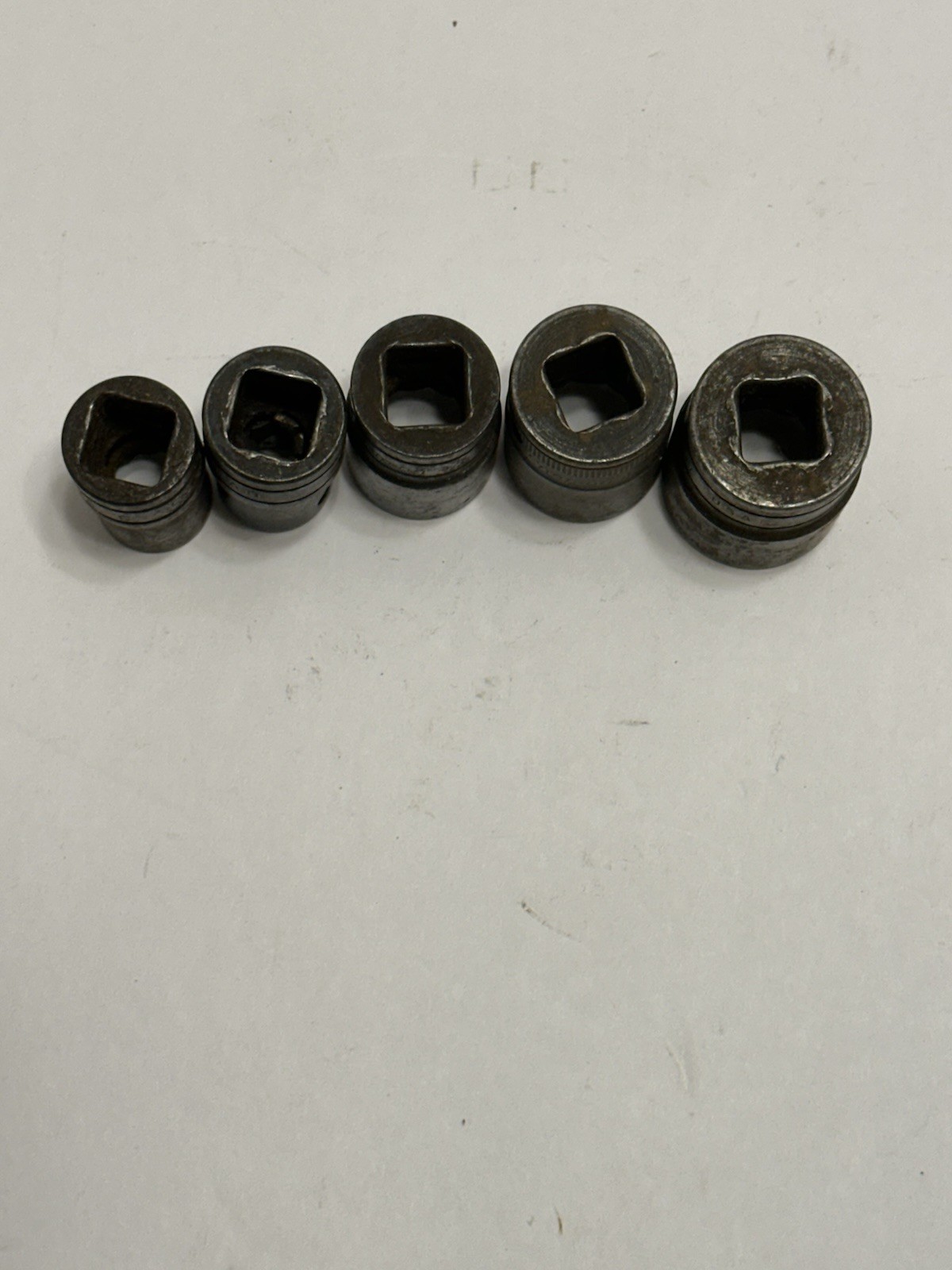 Snap-on Mixed Lot of 5 various 1/2″ Drive Sockets 12pt