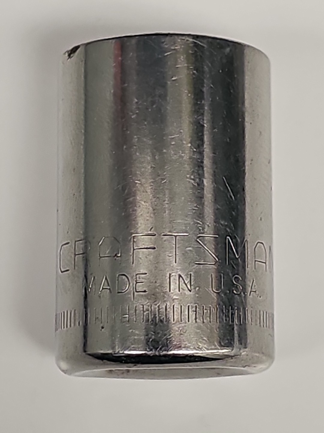 Craftsman 44238 19mm Semi-Deep Socket 12 Point 1/2″ Drive -G- USA 🇺🇸