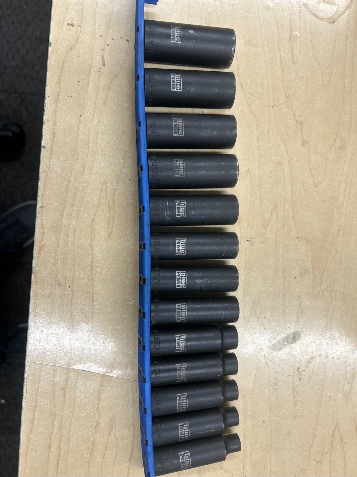Cornwell Blue Power 3/8 Deep Impact Socket Set 13pc Metric