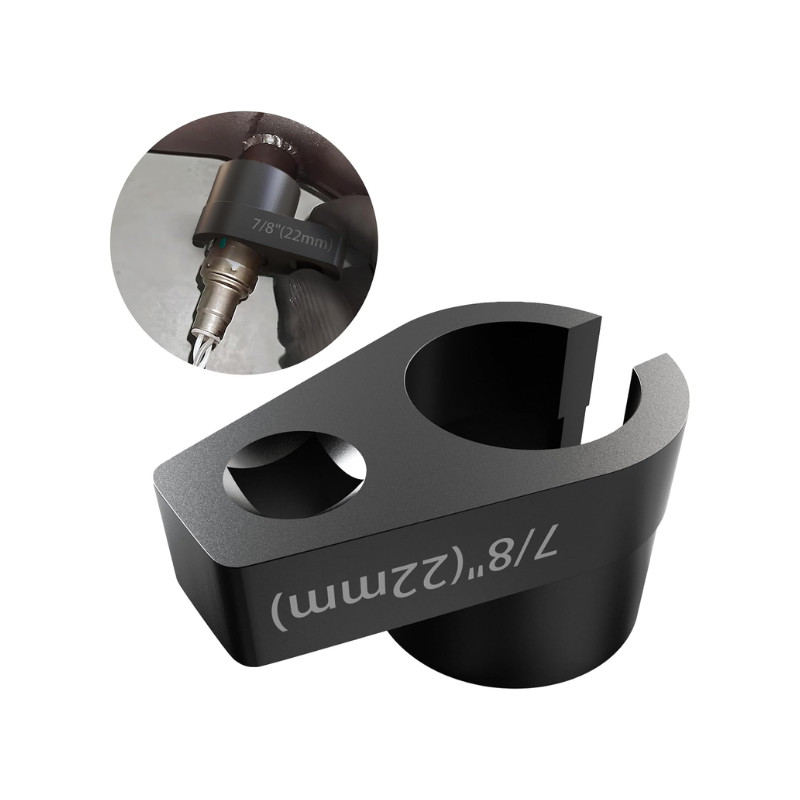 3/8 Drive O2 Sensor Socket 22mm 7/8 Oxygen Removal Tool Steel