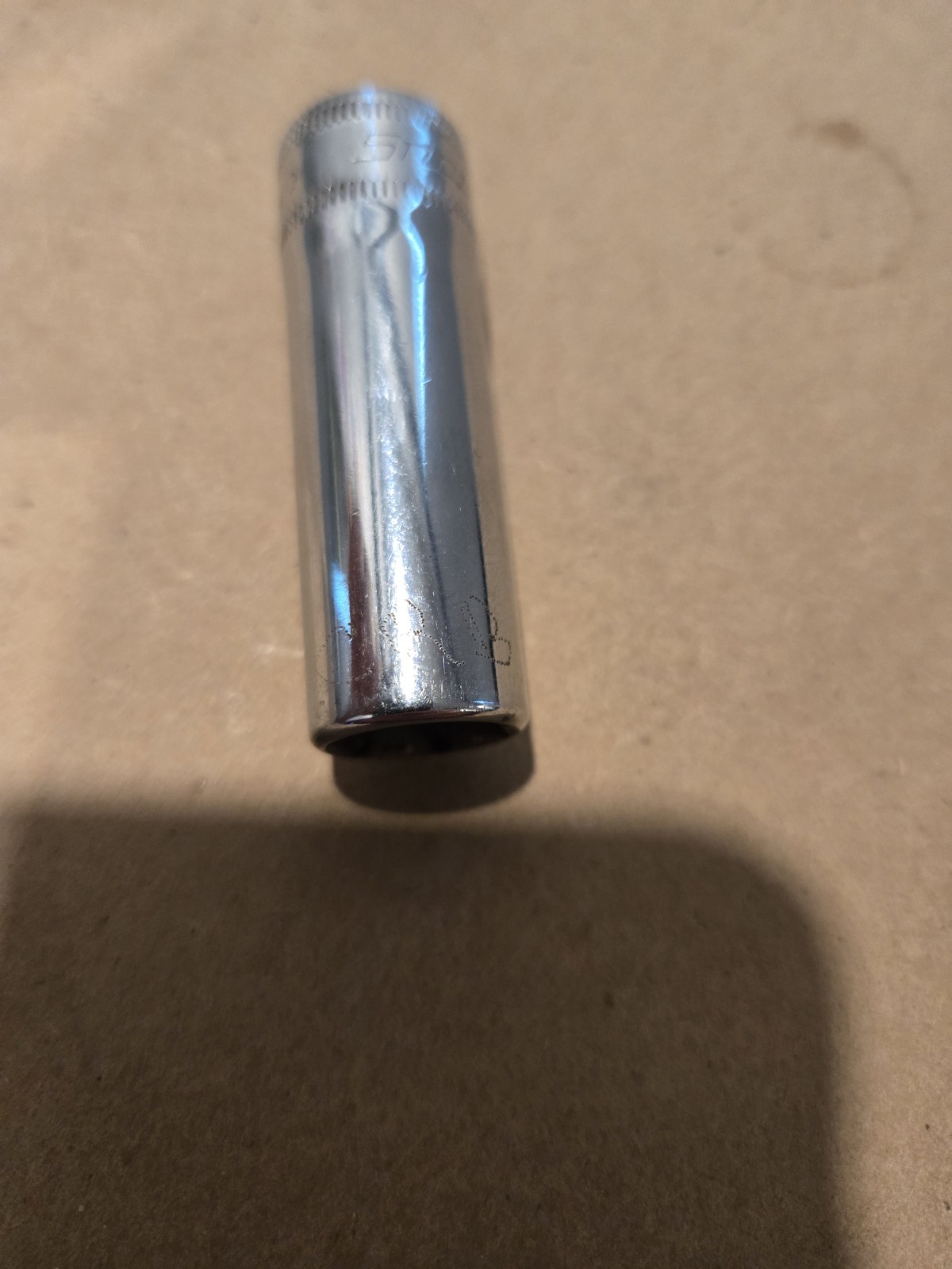 Snap On 3/8″ Drive 12MM 6PT Metric Deep Chrome Socket USA SFSM12