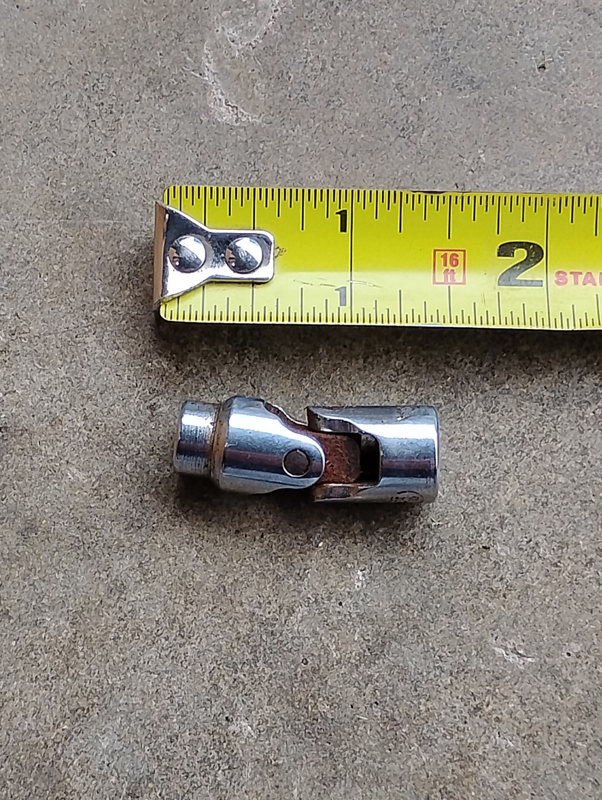 Cornwell Tools USA U-0208 SAE 1/4″ Universal Swivel Socket – 6 Point, 1/4″ Drive