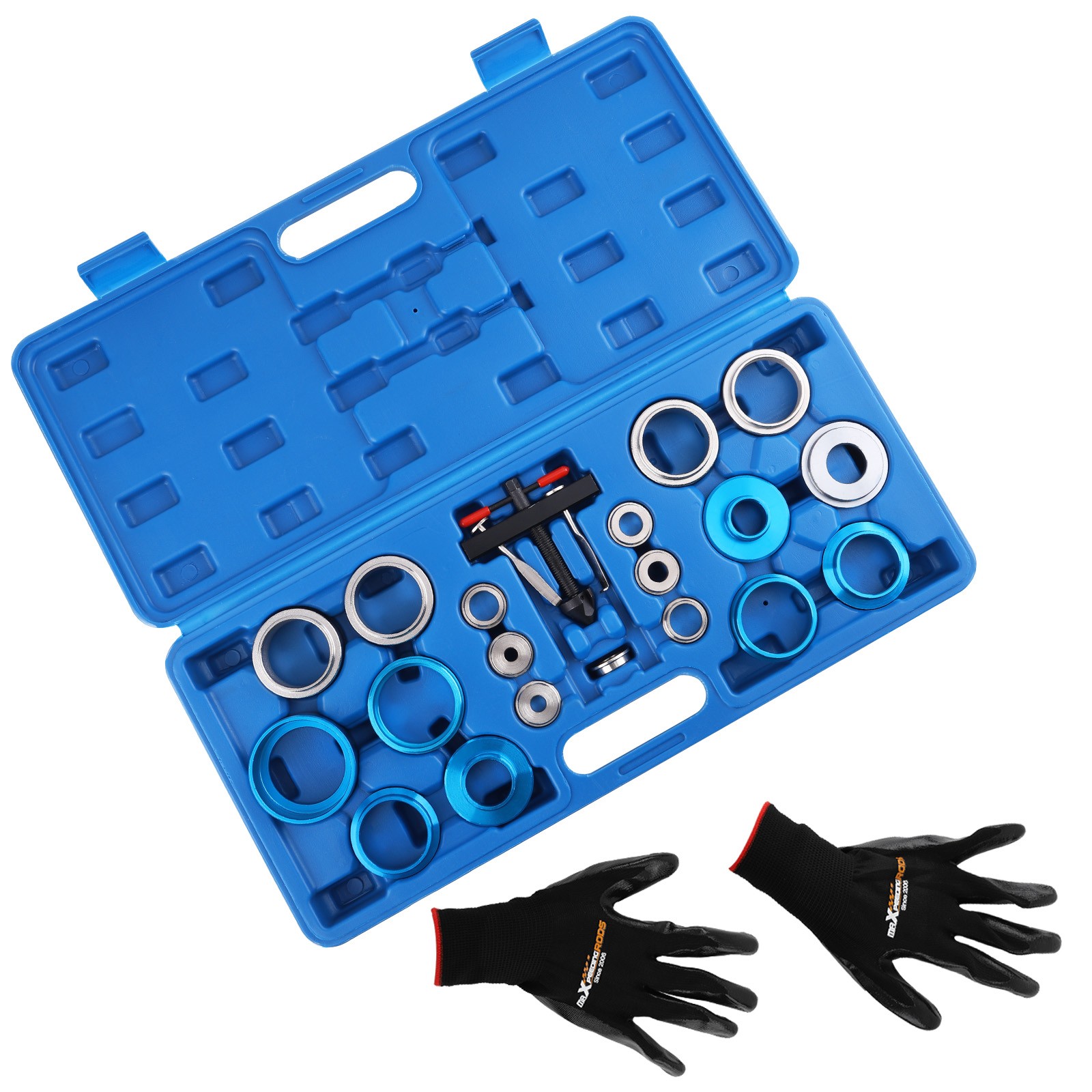 22pcs Crankshaft Camshaft Oil Seal Remover Installer Puller Adapters Tool Kit