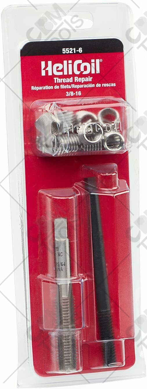 HeliCoil 5521-6 3/8-16 Inch Coarse Thread Repair Kit