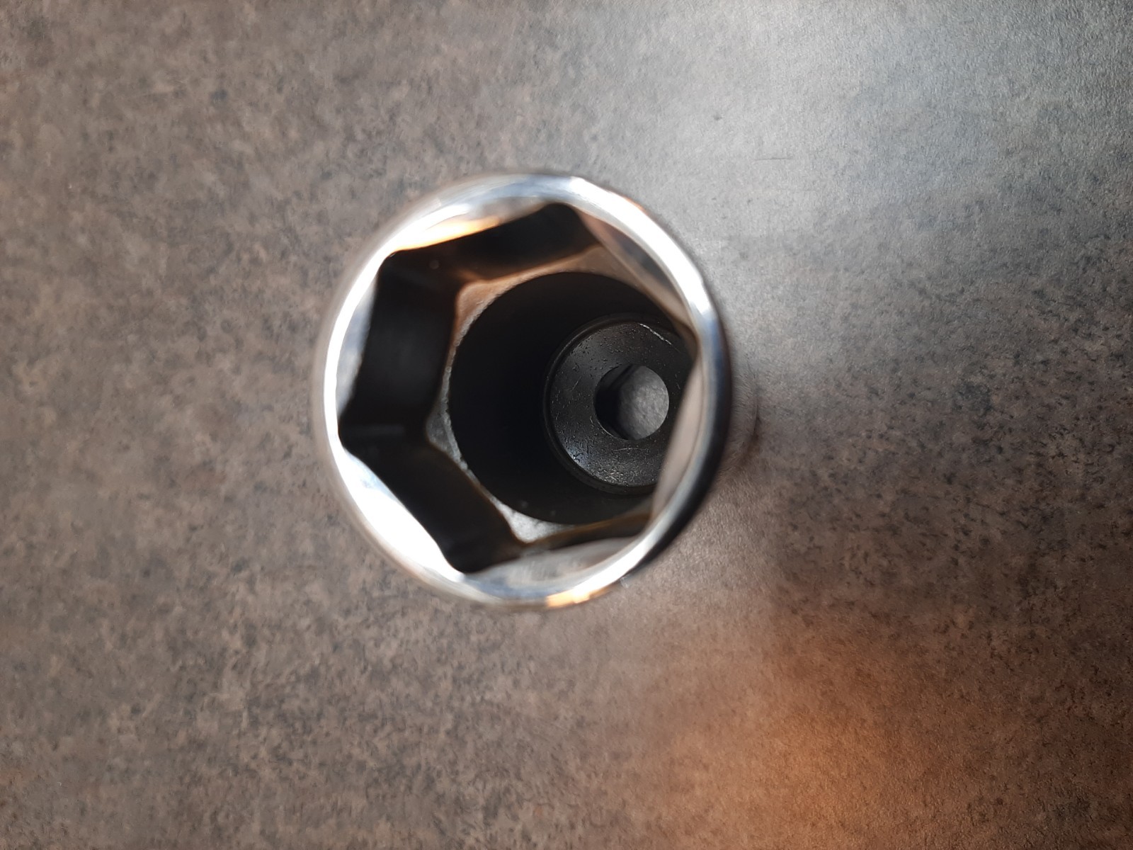 Snap On Tools SFSM21 USA 3/8″ Drive 21mm Metric 6 Point Deep Chrome Socket NEW