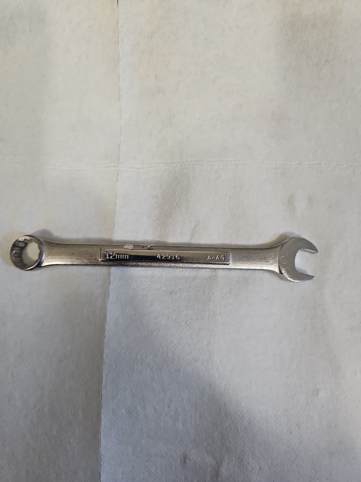 Craftsman 12MM Combination Wrench A-AG 42916 New with Tag