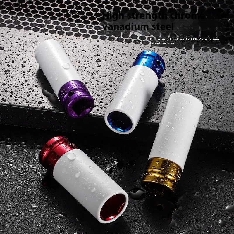 Pneumatic Tire Removal Protection Socket Set Extended Special Socket Wrench