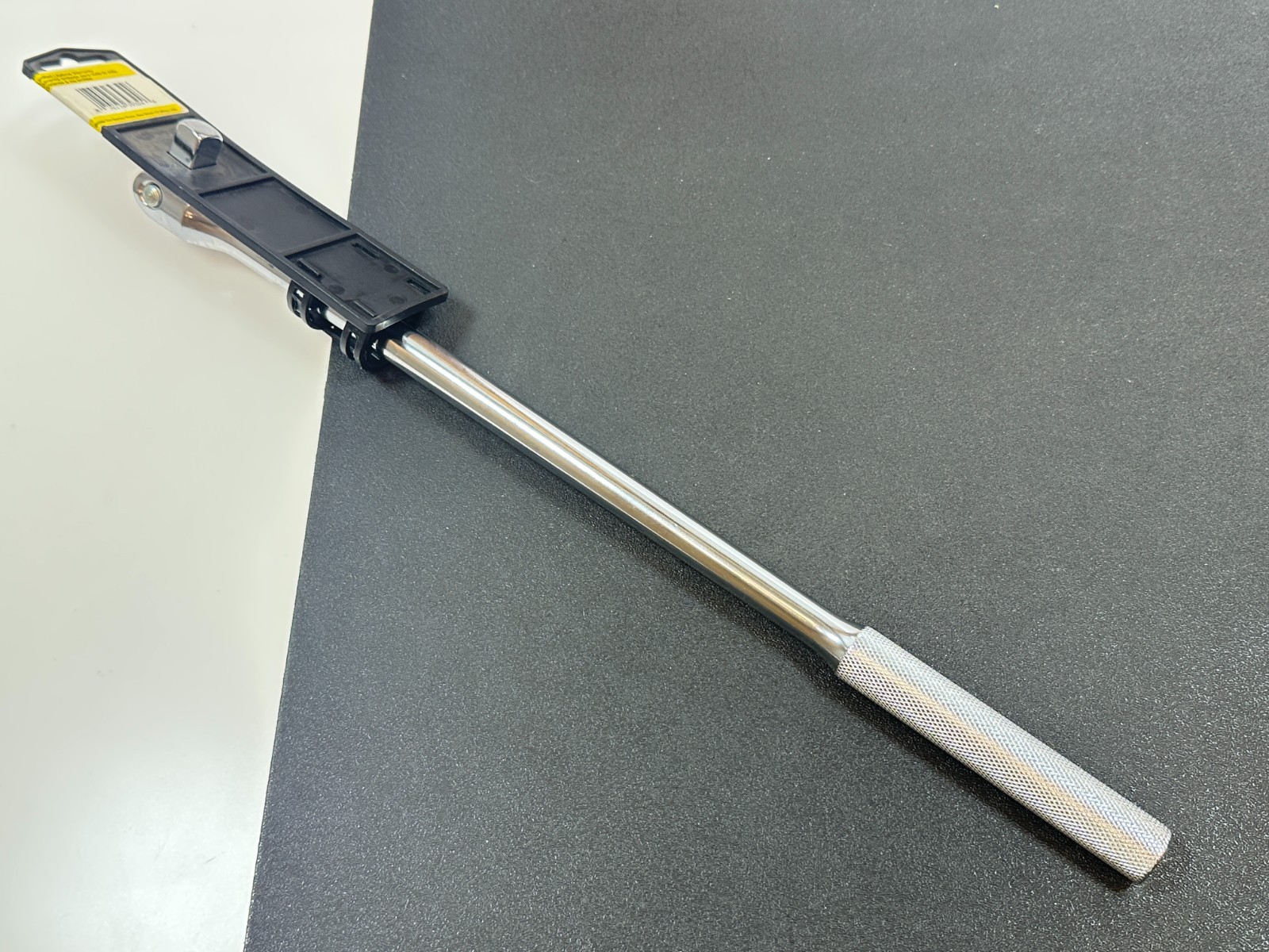🇺🇸 NEW Stanley Tools USA 1/2″ Drive 16″ Chrome Knurled Breaker Bar, 86-413 NOS