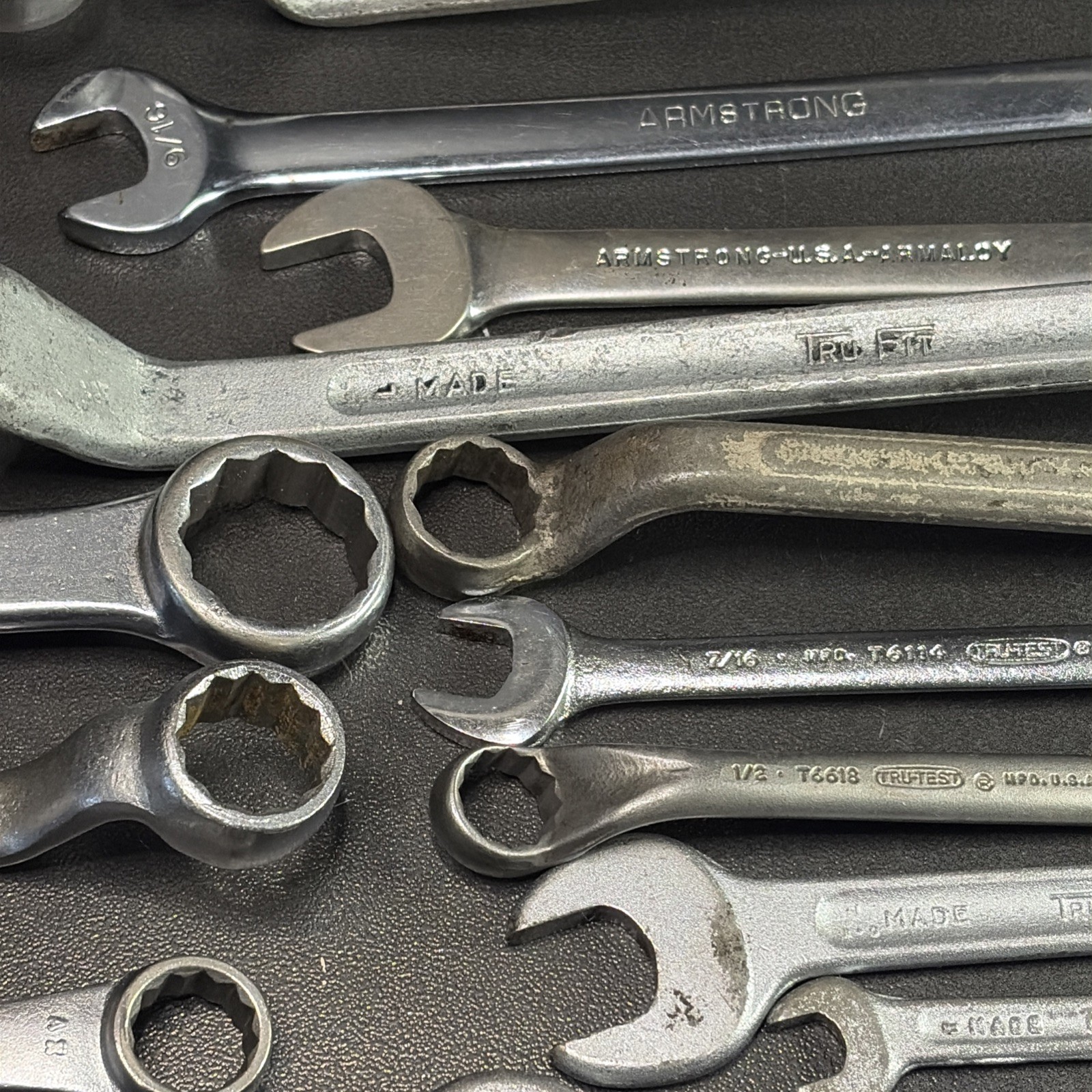 Lot Of 34 Wrenches Penes Corp, Armstrong, Tri-Fit, Krauter, Billings