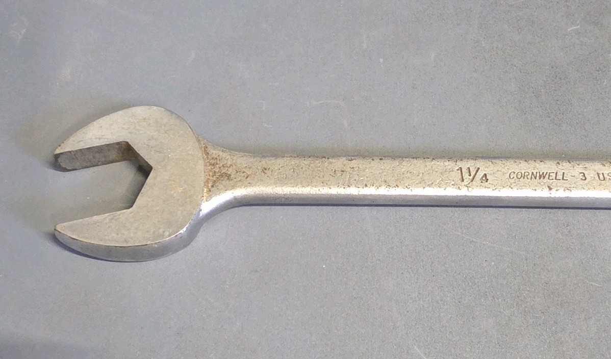 Cornwell Tools Vintage 17″ 1-1/4″ 12PT Combination Wrench CW4040