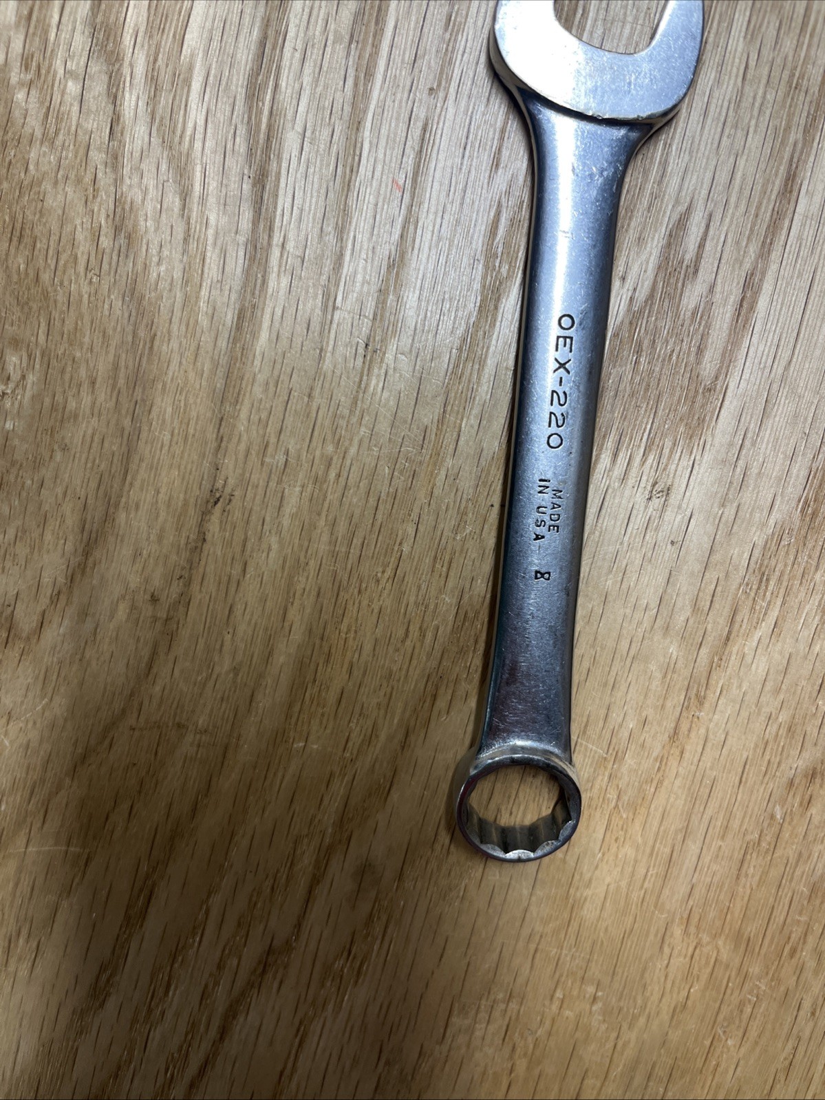 Snap-On Tool 11/16″ 12pt Short Stubby Combination Wrench OEX220 USA See Photos