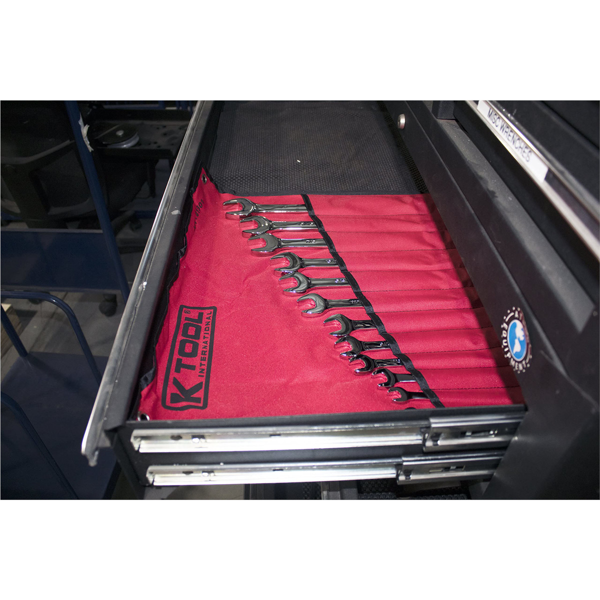 K Tool International 41301 SAE Combination Wrench Set for Garages and Repair Sho