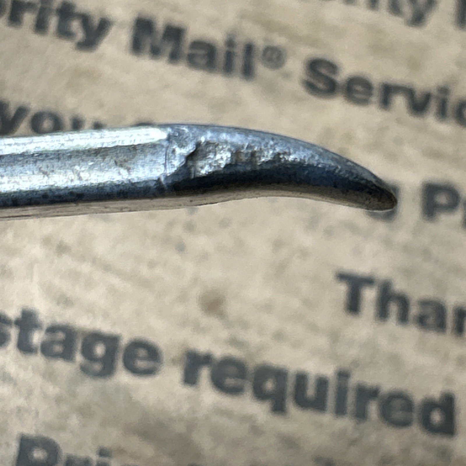Rare ROCKY Cycle Co. USA PCCC Motorcycle Tire Bead Iron Pry Bar Harley Honda