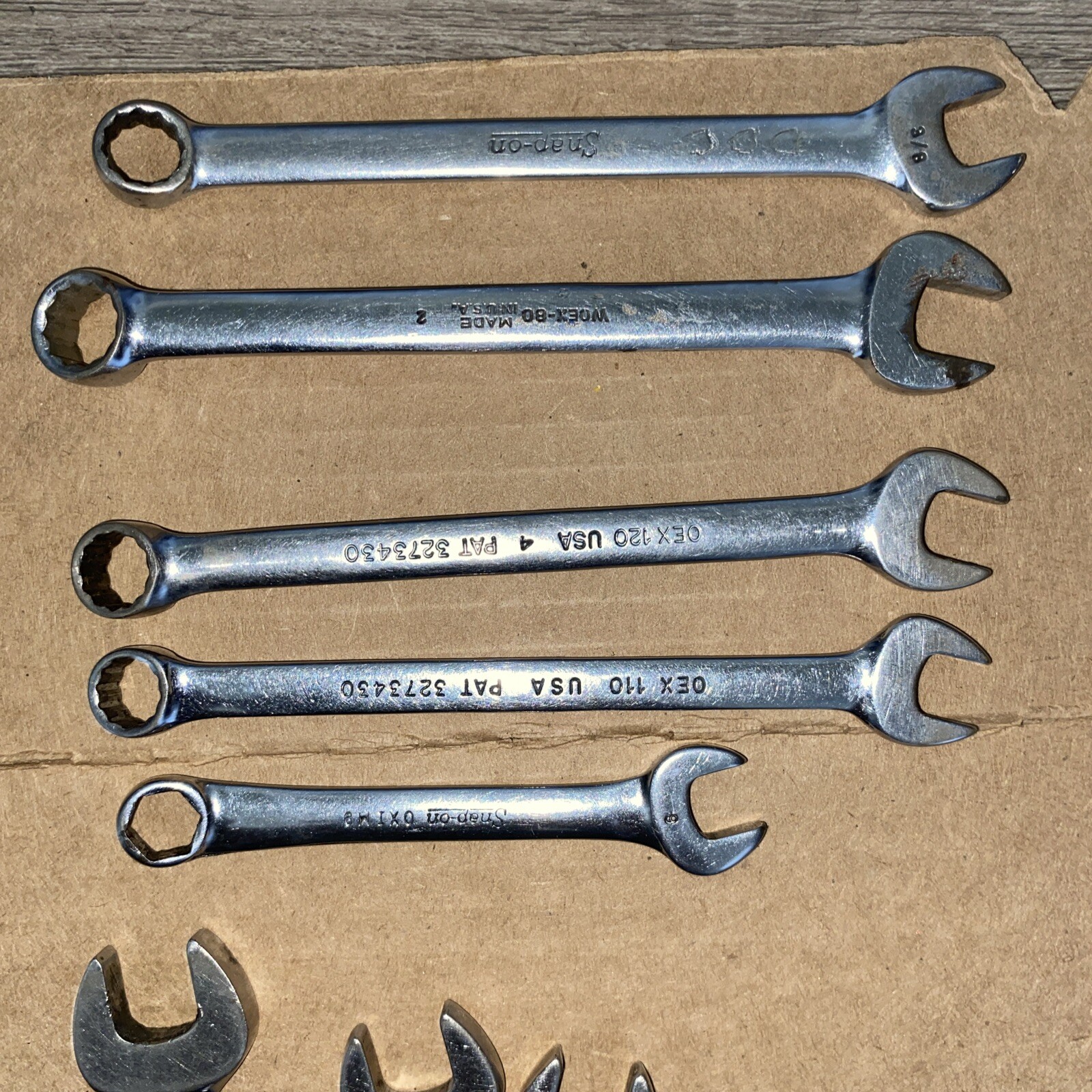17 Snap On Combination Wrenches 8MM-15MM, 17MM-19MM & 6 Other Wrenches