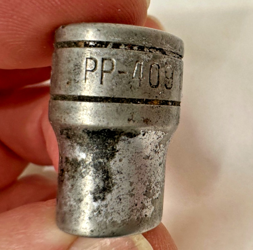 Snap-On 9/32 Internal Pipe Plug Socket PP 409 3/8” Drive