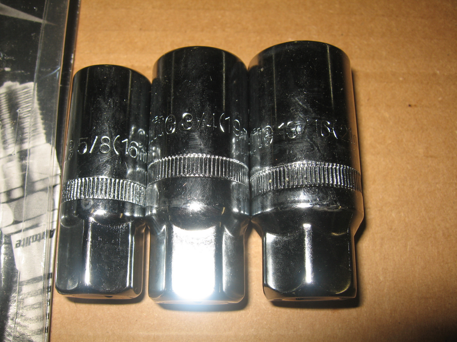 Autolite ADS003 Spark Plug Socket Set 5/8″ (16mm) 3/4″ (19mm) 13/16″ (21mm)