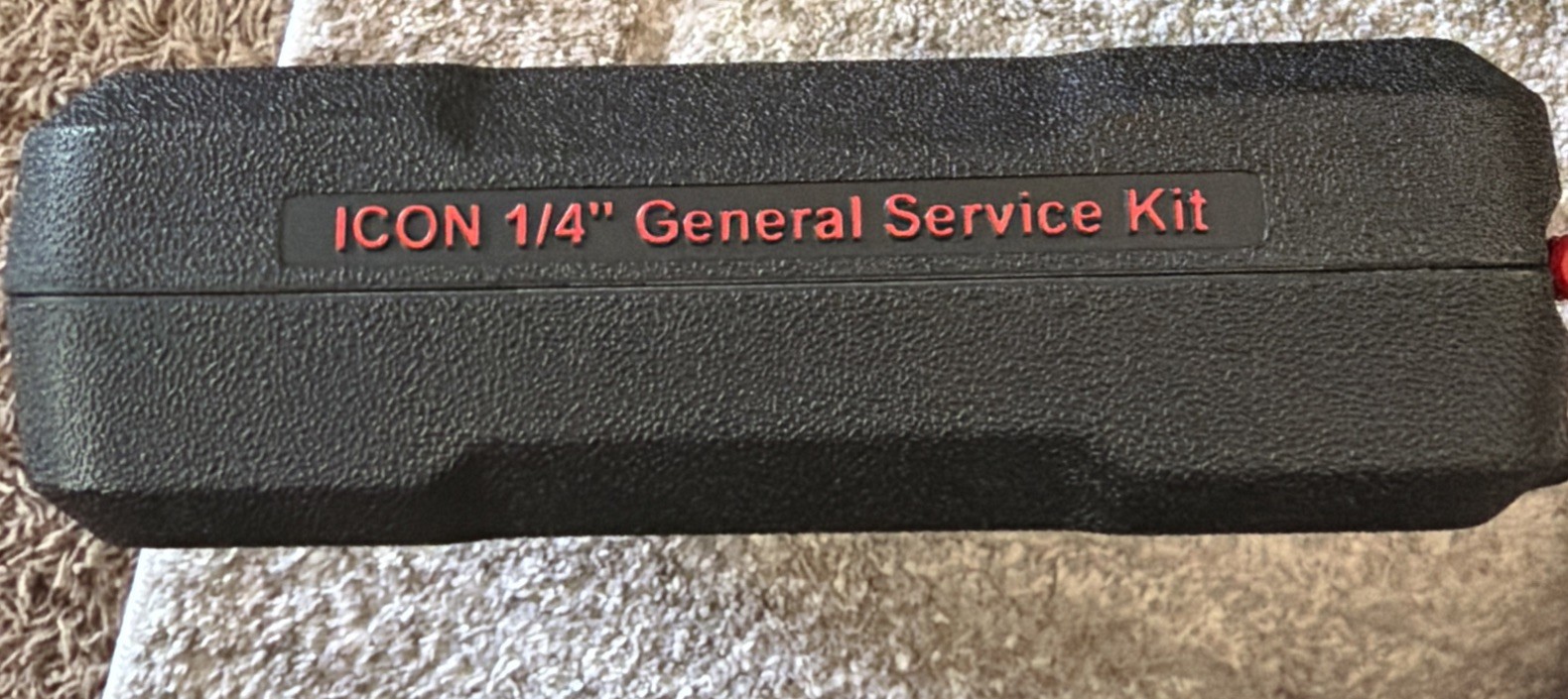 ICON Professional 1/4” Modular Socket Case Drive General Service EMPTY TOOLBOX