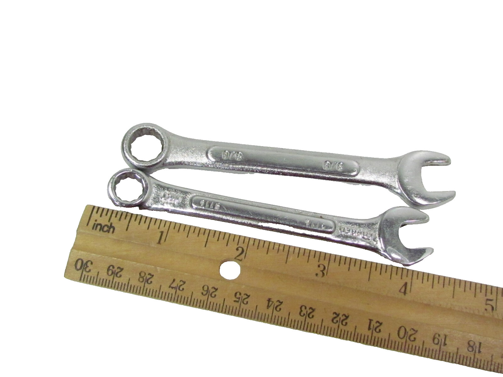 Droped Forged & Chrome Vanadium hand tool Wrench 5/16 & 3/8