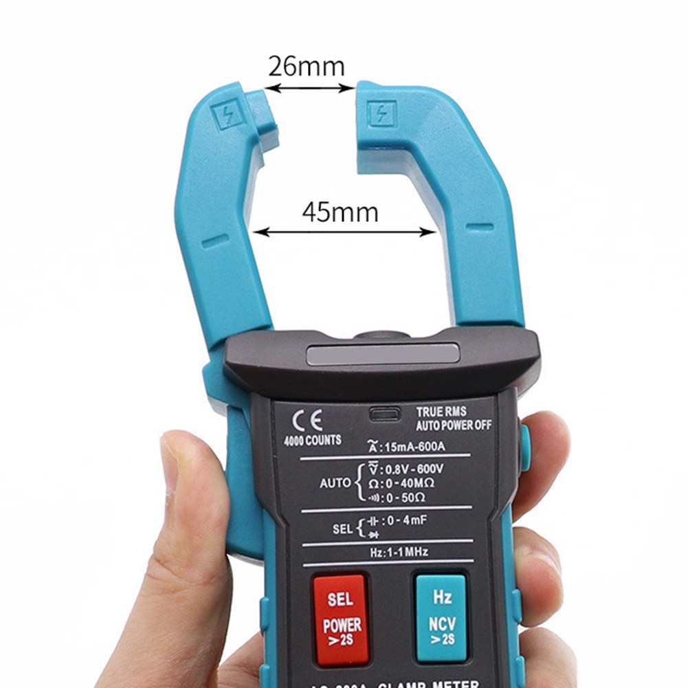 ZT QB3 ZT QB4 clamp multimeter 4000 count display AC DC voltage measurement