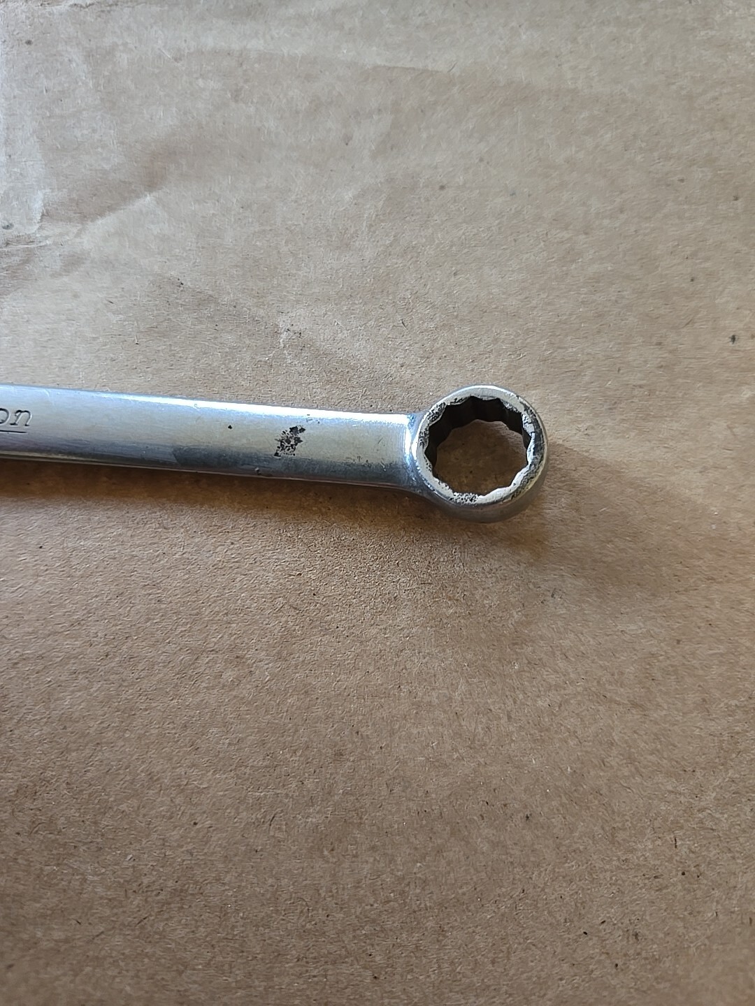 Snap On 3/8″ 12PT Short Chrome Combination Wrench OEX-120