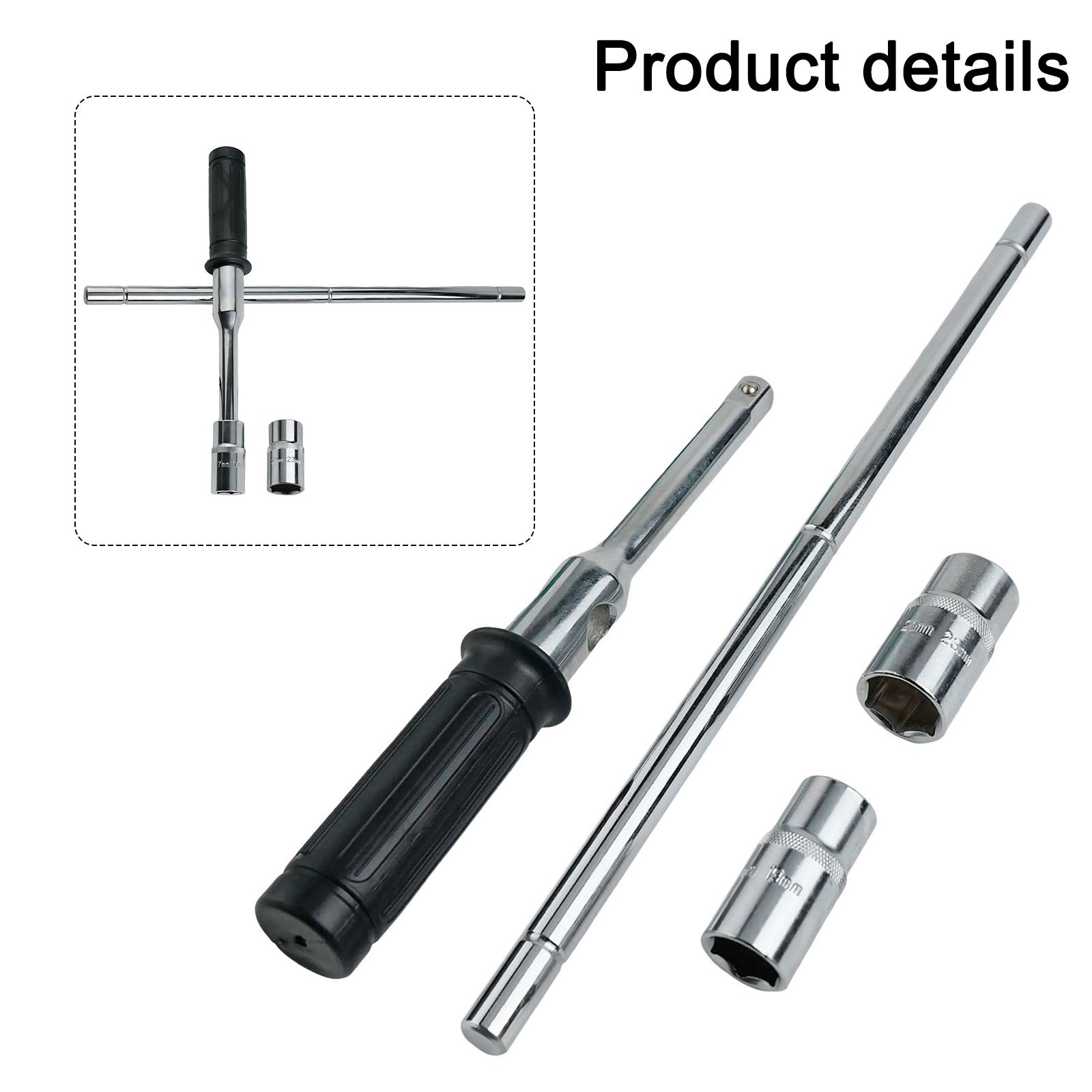 Practical Auto Tire Wrench Set with Multiple Sizes to Fit Most Vehicle Needs