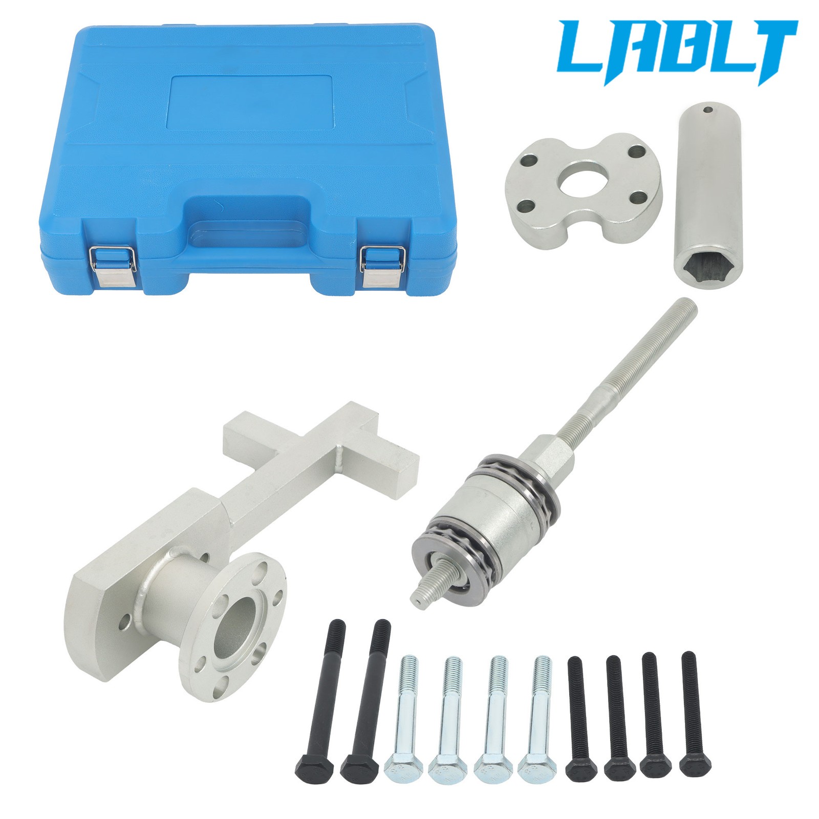 Crankshaft Pulley Puller Set For 2009-2018 Jaguar Land Rover 3.0lt V6 5.0lt V8
