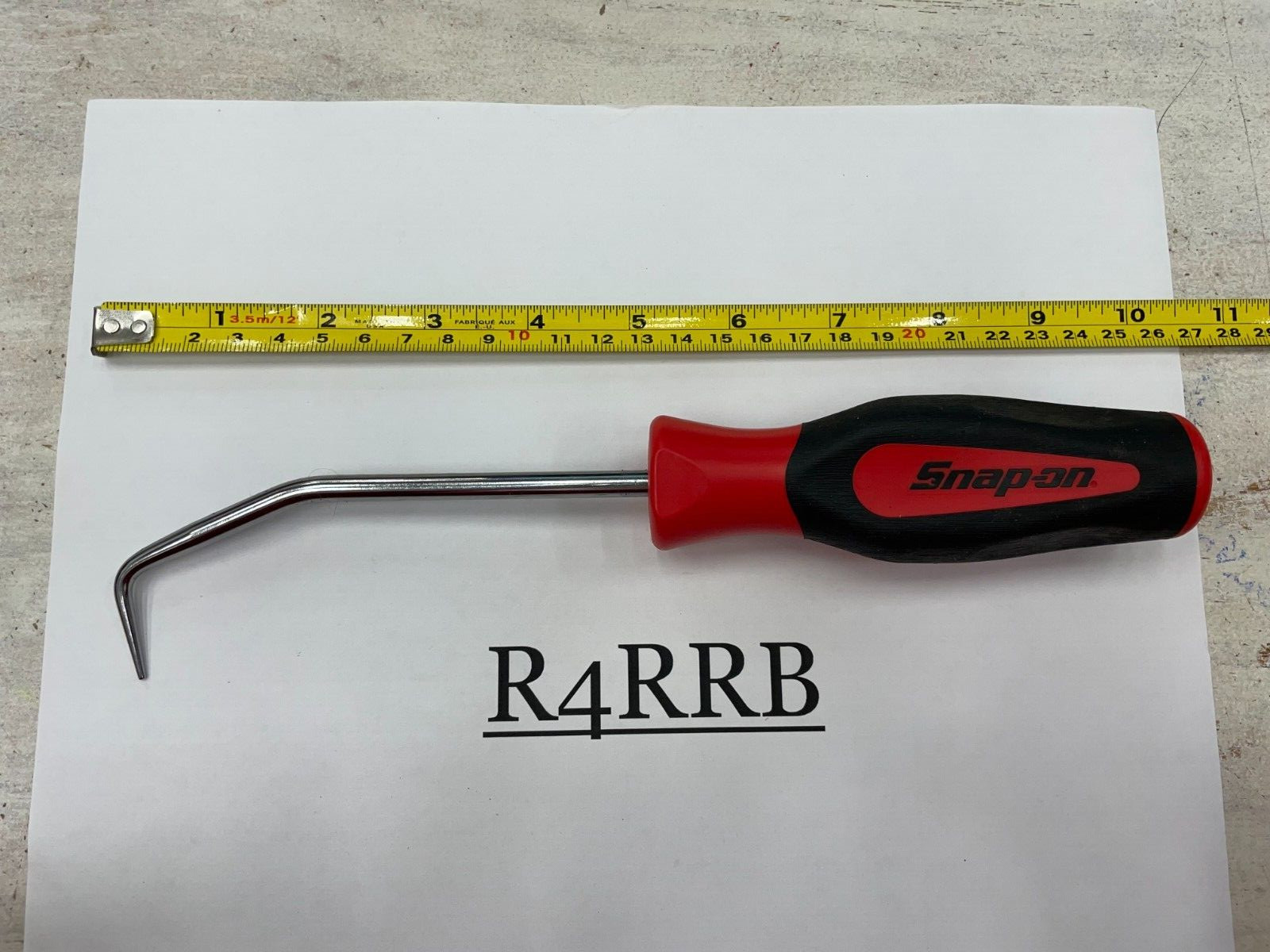 Snap-on Tools USA NEW 9″ Length RED Soft Grip Radiator Hose Pick SGA174BR