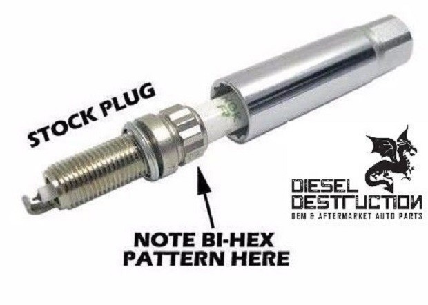 BMW & MINI Magnetic Spark Plug Socket Thin Wall 3/8 Drive,12 Point 14mm 121 220