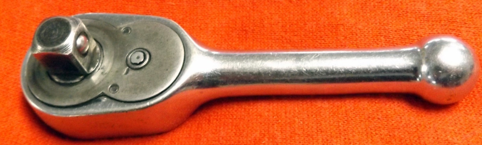 Snap-On FK720, 3/8″ Drive Stubby Handle Ratchet 4″ long USA vintage