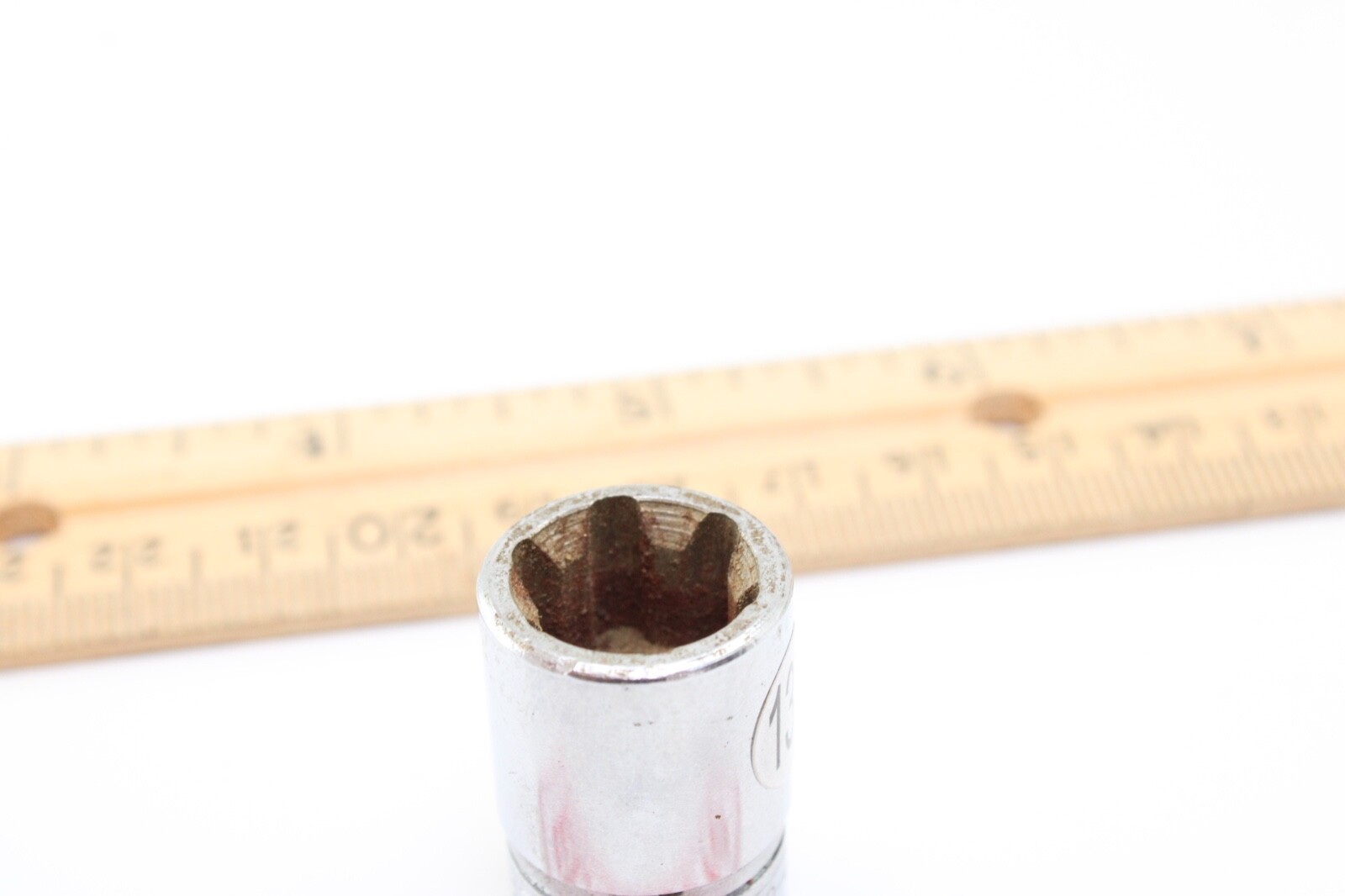 Snap On FLE160 E16 Torx 3/8″ Drive 6 Point Shallow Chrome Socket USA
