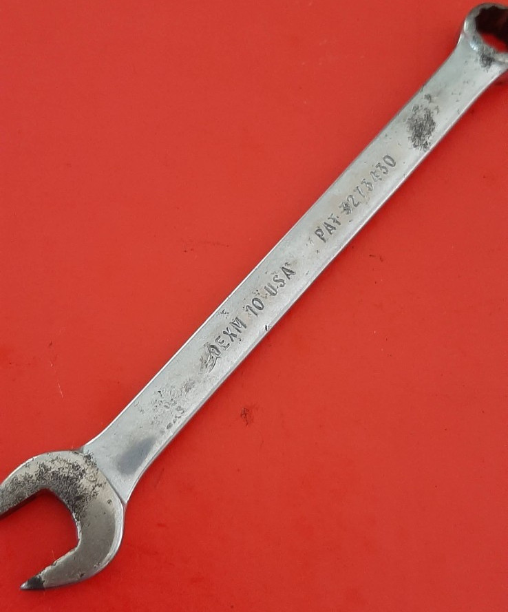 Snap-on Tools 10mm 12pt Point Combination Wrench OEXM10 USA Engraved