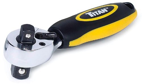 Titan 11051 3/8 and 1/2″ Drive Stubby Ratchet (12051)