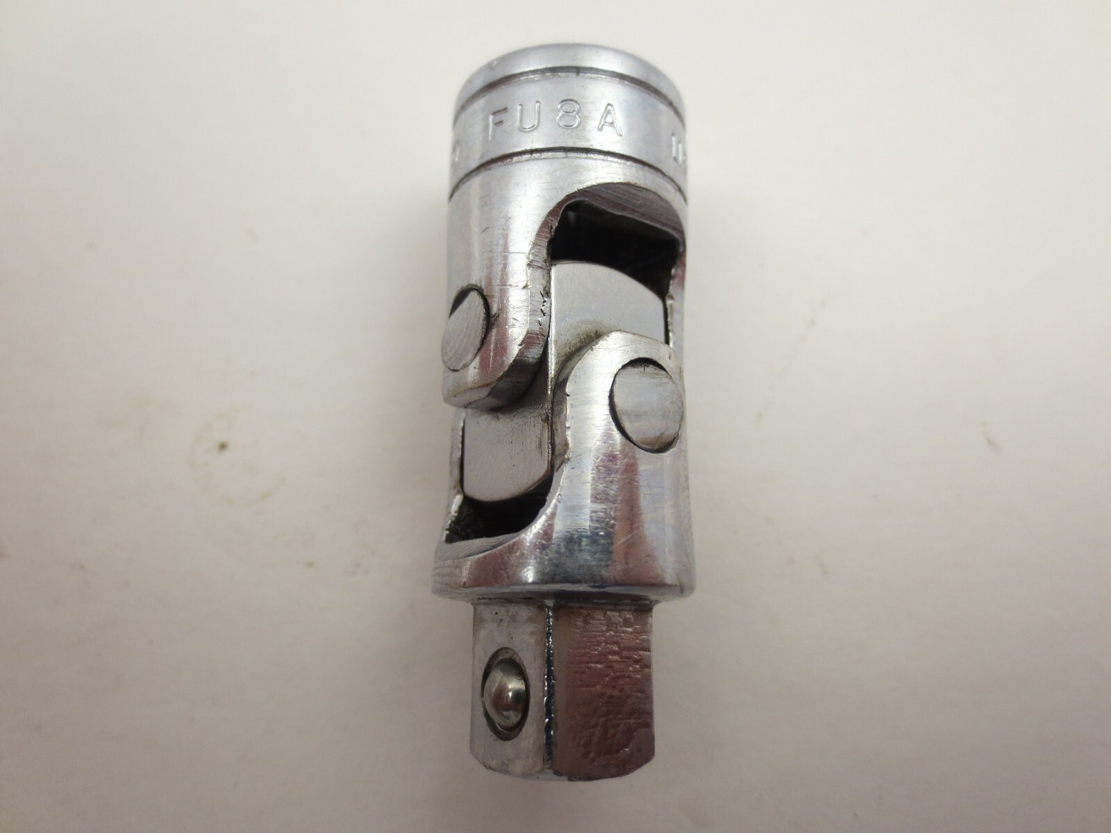 SNAP ON TOOLS SWIVEL / FLEX SOCKET ADAPTER — 3/8″ DRIVE — CHROME — FU8A