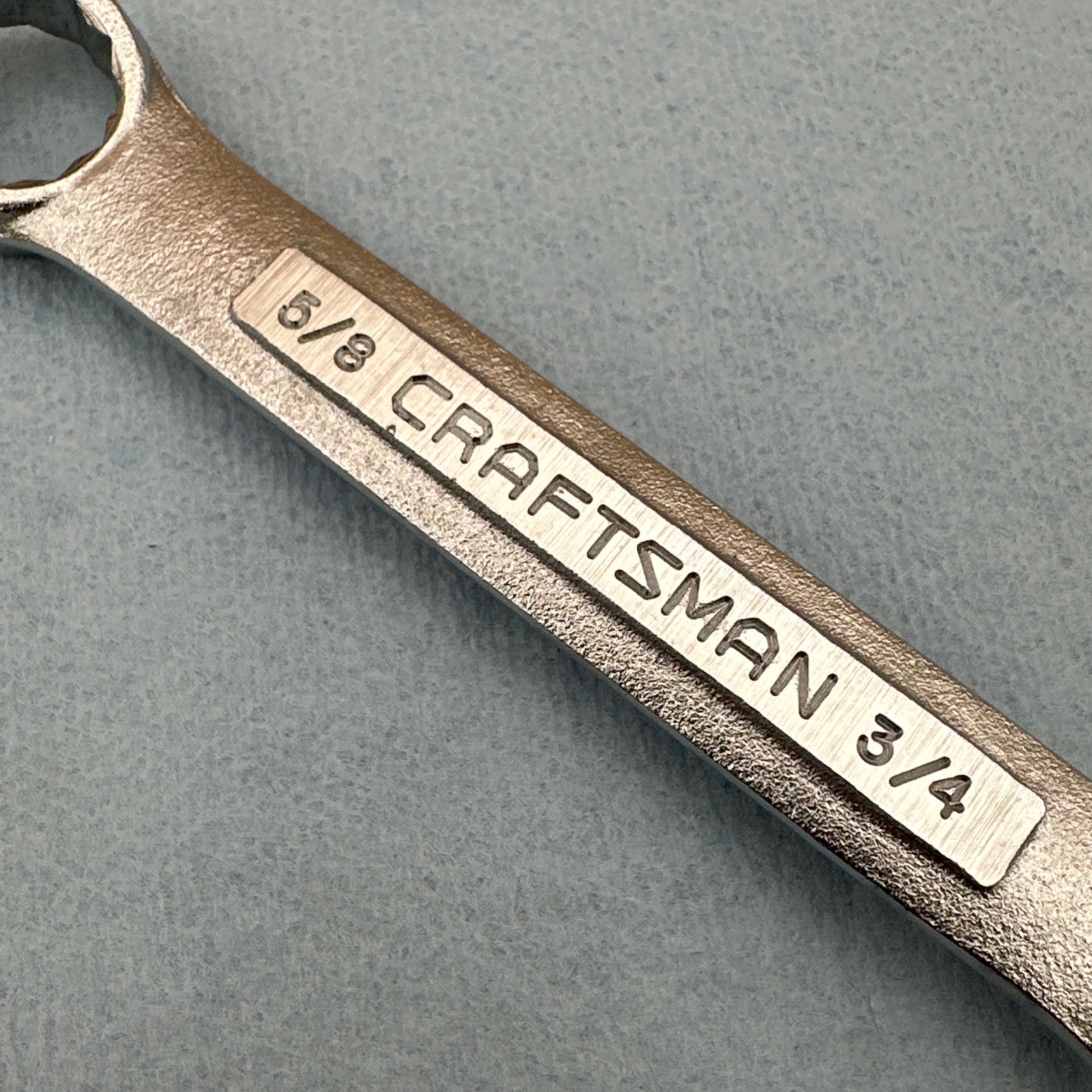 Craftsman USA 5/8” X 3/4” Stubby Double Box Wrench 12 Point -VV- 43865 Excellent