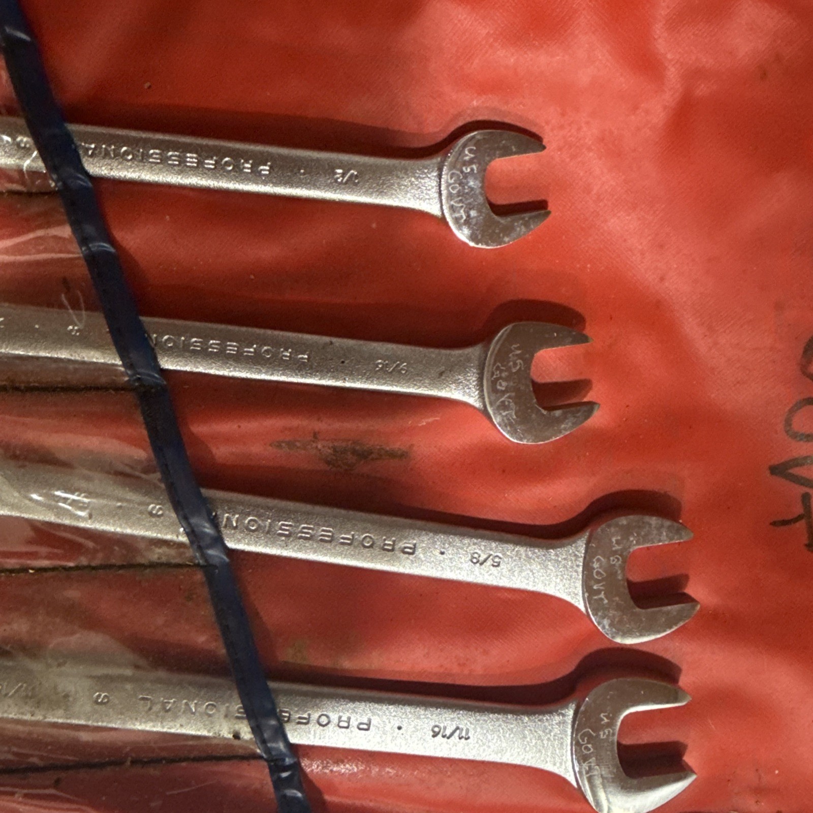 PROTO Open End Wrench Set SAE 1/2 – 1-5/8 in 9 Piece