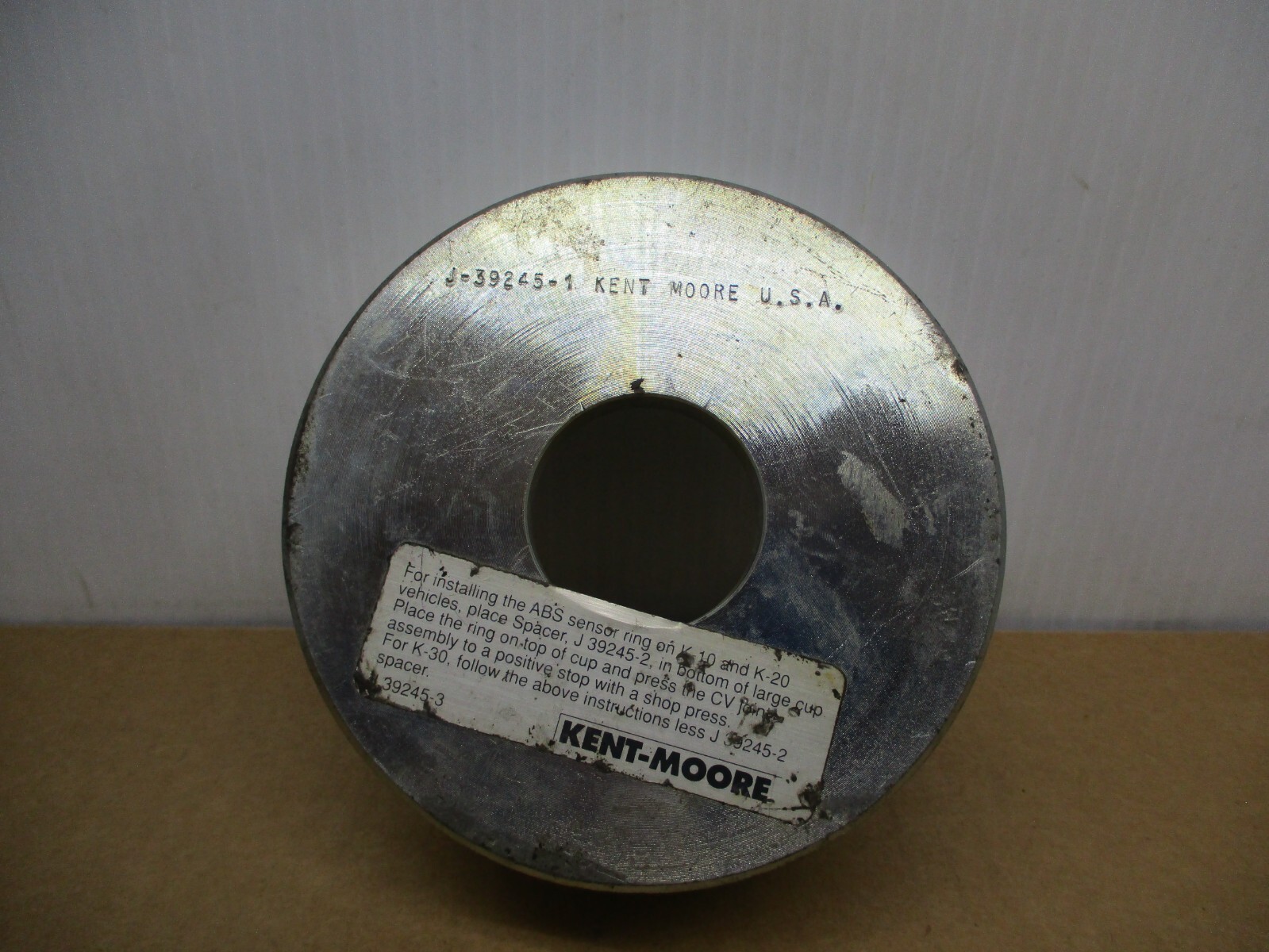 J39245-1 ABS Ring Installer Dealer Tool, GM Kent Moore,