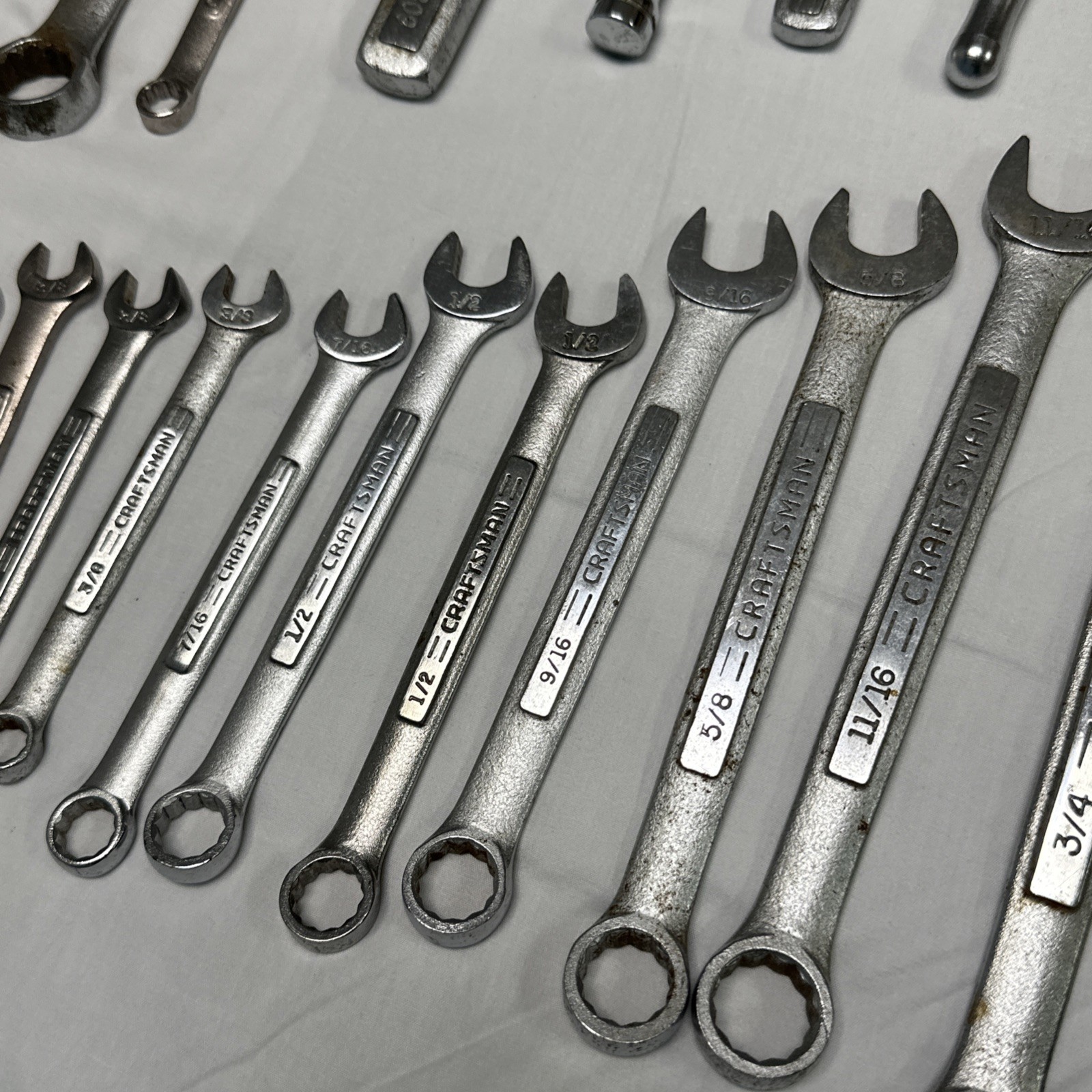 Craftsman assorted metric and standard wrench, Wratchet, Socket Lot (124 Pieces)