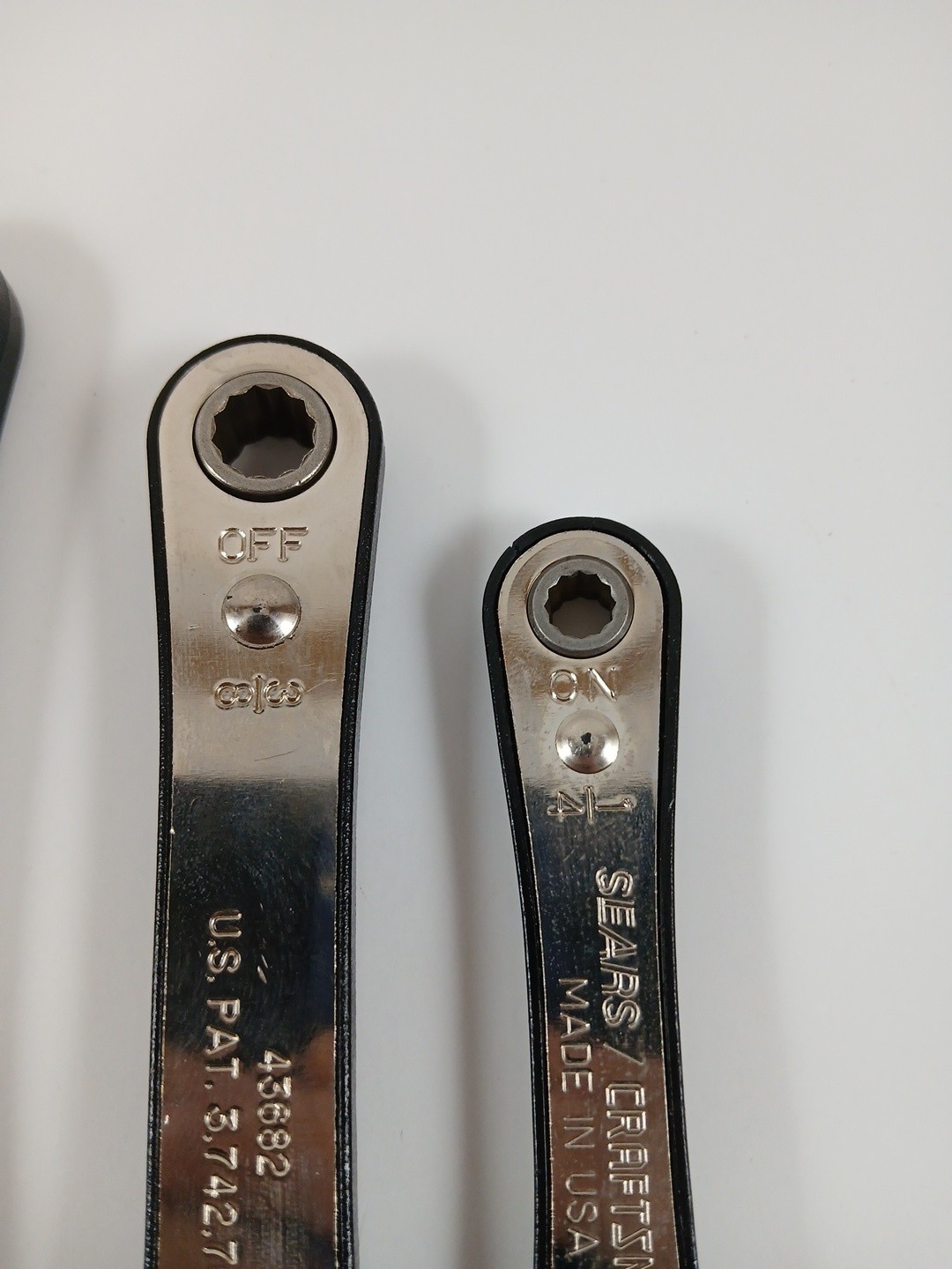 Craftsman 43670 4 Piece Box End Ratcheting Wrench Set SAE 1/4″ – 3/4″ 12 Pt