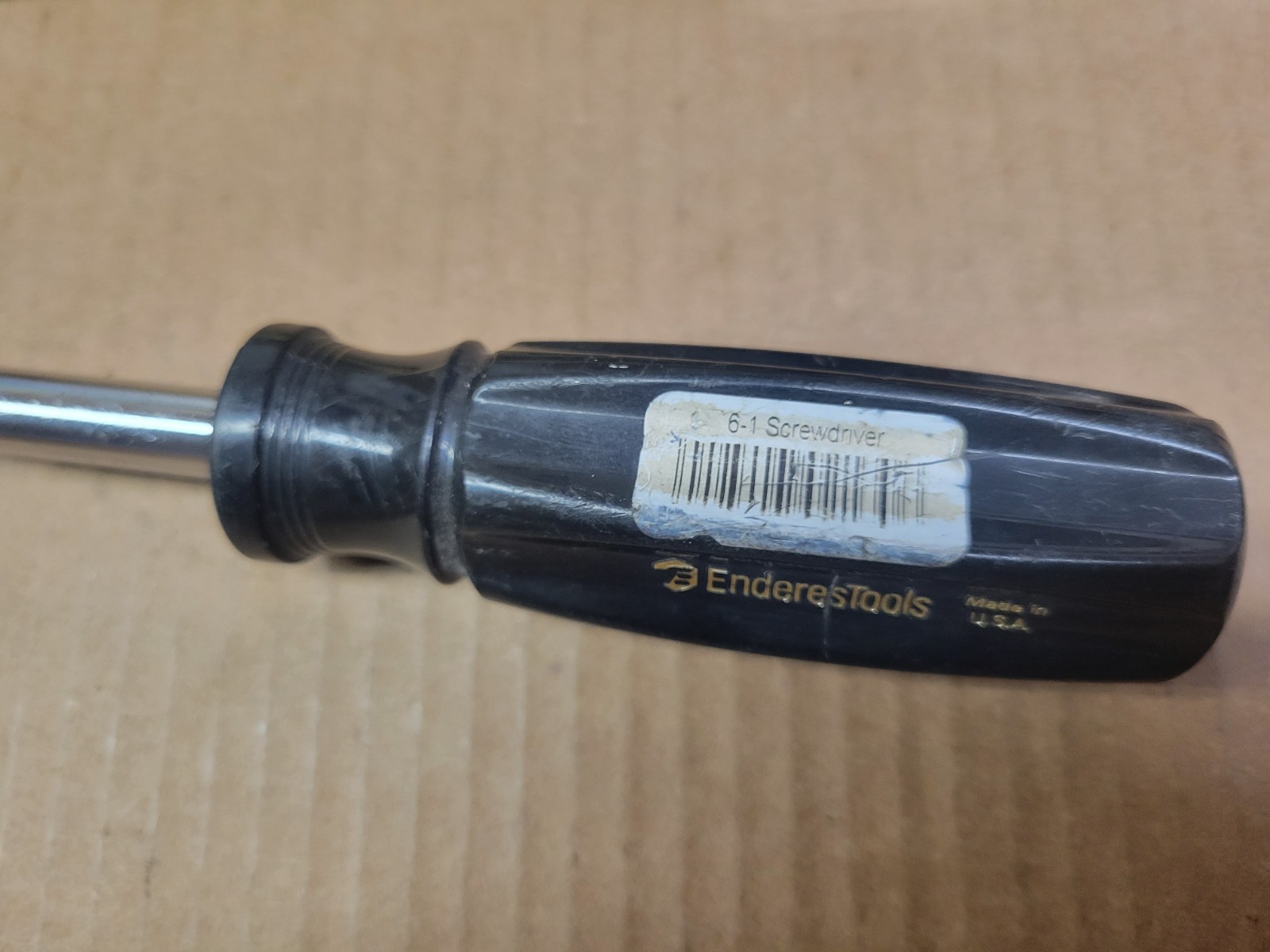 Vintage Enderes Tools USA 6-in-1 Interchangeable Screwdriver