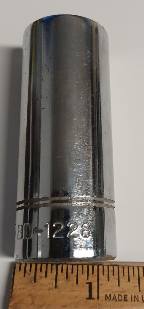 WILLIAMS TOOLS SD1234 – 1-1/16”, SAE, 1/2″ DR., DEEP, 12 PT., SOCKET-USA-NICE-