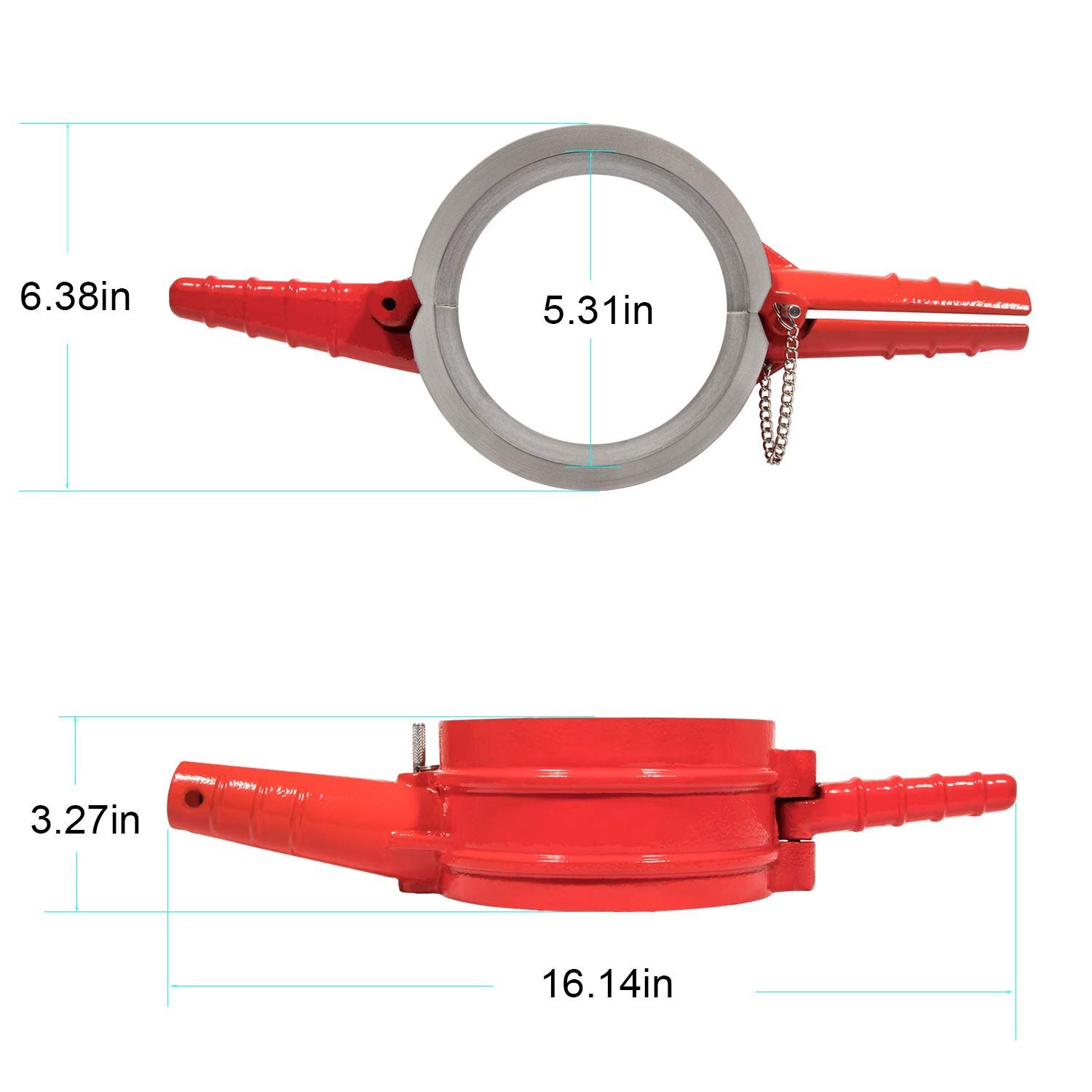 7040 Piston Ring Compressor Tool For CAT Cummins Diesel ISX 3400 C-15 5.40»