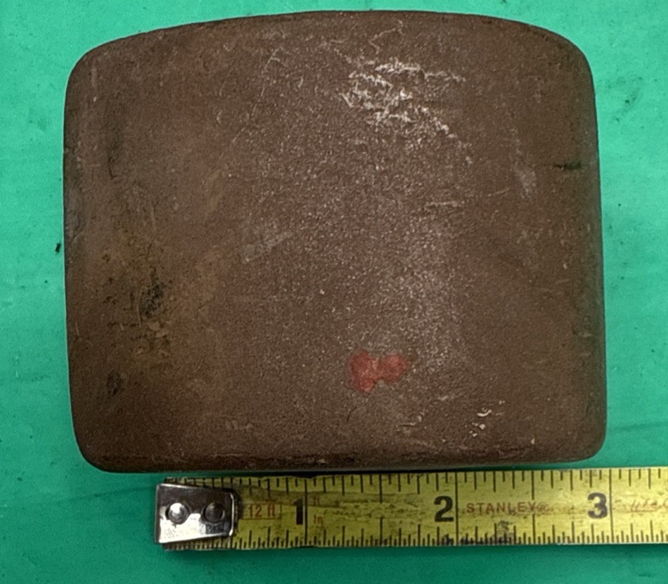 Auto Body Toe Dolly Block Forged Steel 2.6 Lb.