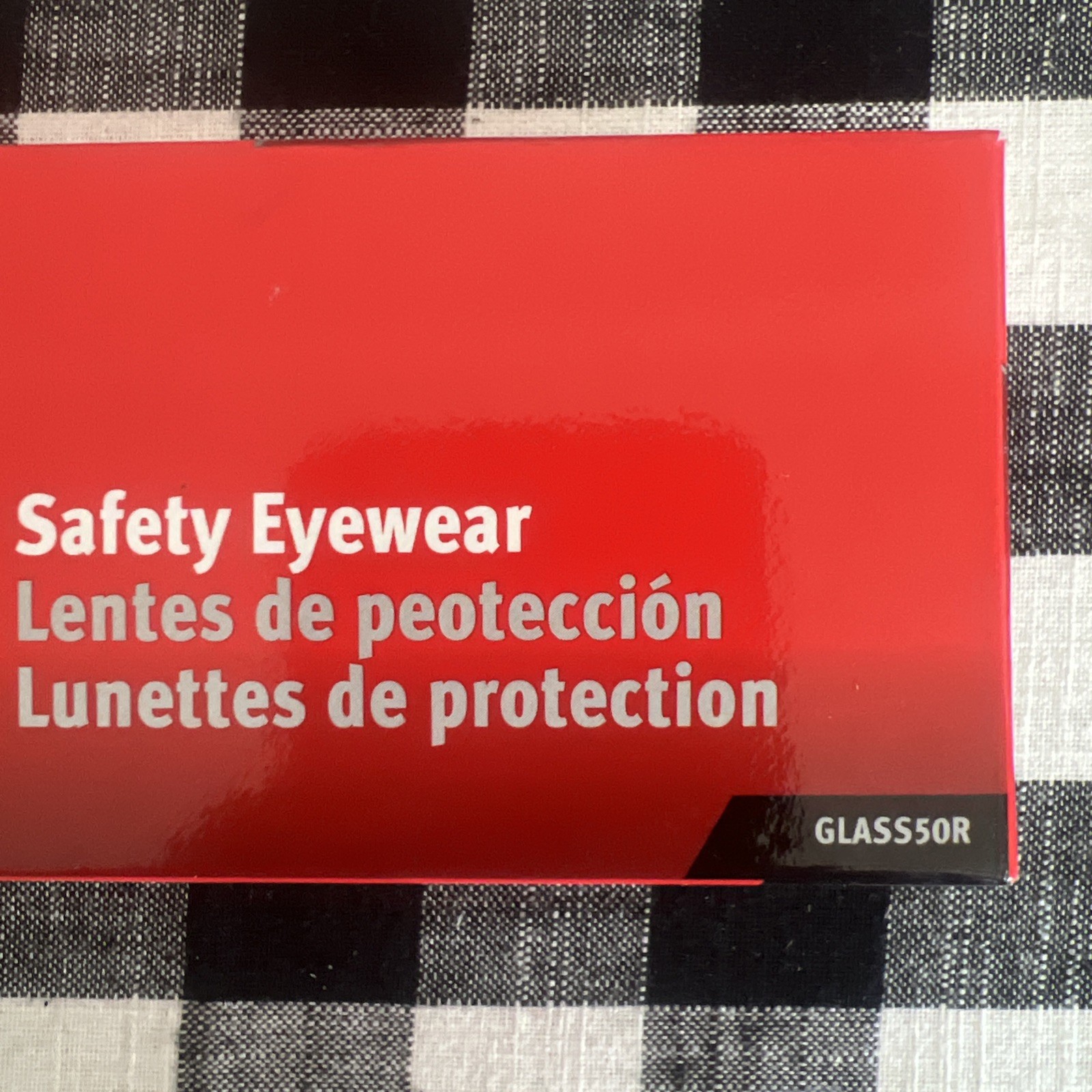 *New *Snap-On Tools *Safety Eyewear *Safety Glasses *Red *Model #GLASS50R